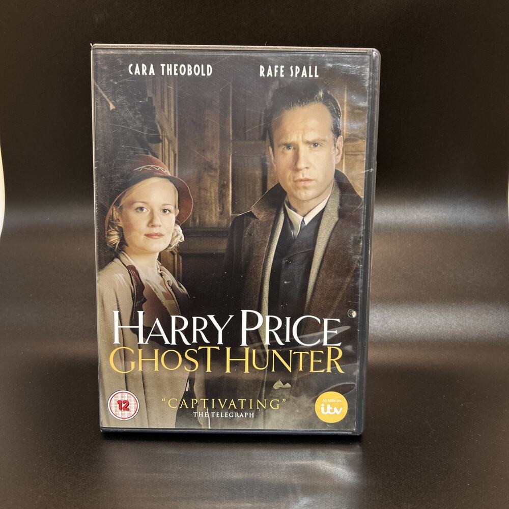 DVD Harry Price Ghost Hunter British historical mystery paranormal REG2 Theobold